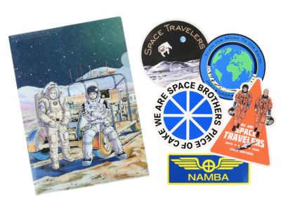 宇宙兄弟 ポストカード 月に並ぶムッタとヒビトver. | コルクショップ