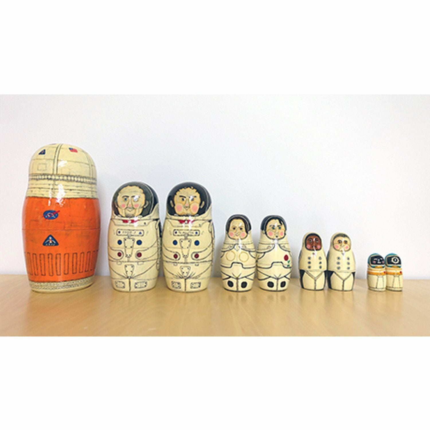 宇宙兄弟 ×うめだ阪急　MATRYOSHKA マトリョーシカ 抽選販売/限定6体】10周年記念作品「宇宙兄弟 ジョーカーズ