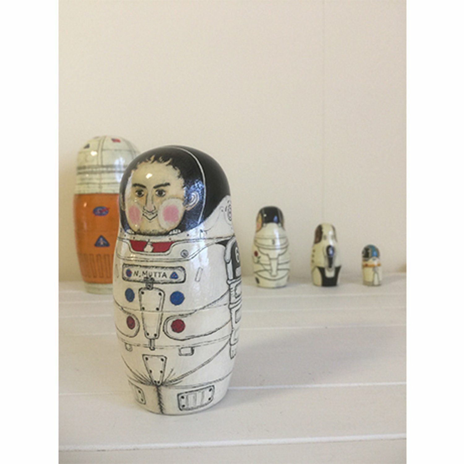 宇宙兄弟 ×うめだ阪急　MATRYOSHKA マトリョーシカ 抽選販売】『宇宙兄弟』10周年記念作品 世界でたった7つの宇宙兄弟