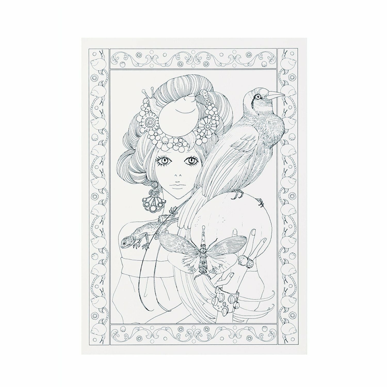 安野モヨコのぬり絵【ANNORMALグッズ】 | コルクショップ
