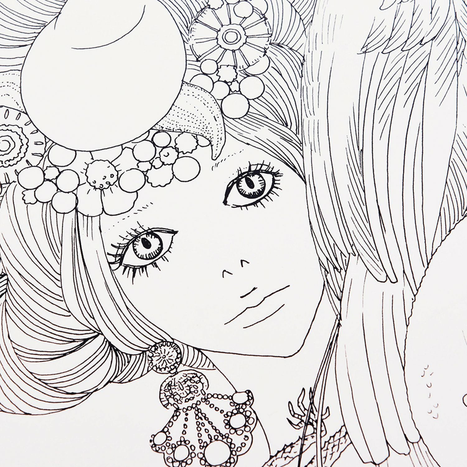 安野モヨコのぬり絵【ANNORMALグッズ】 | コルクショップ