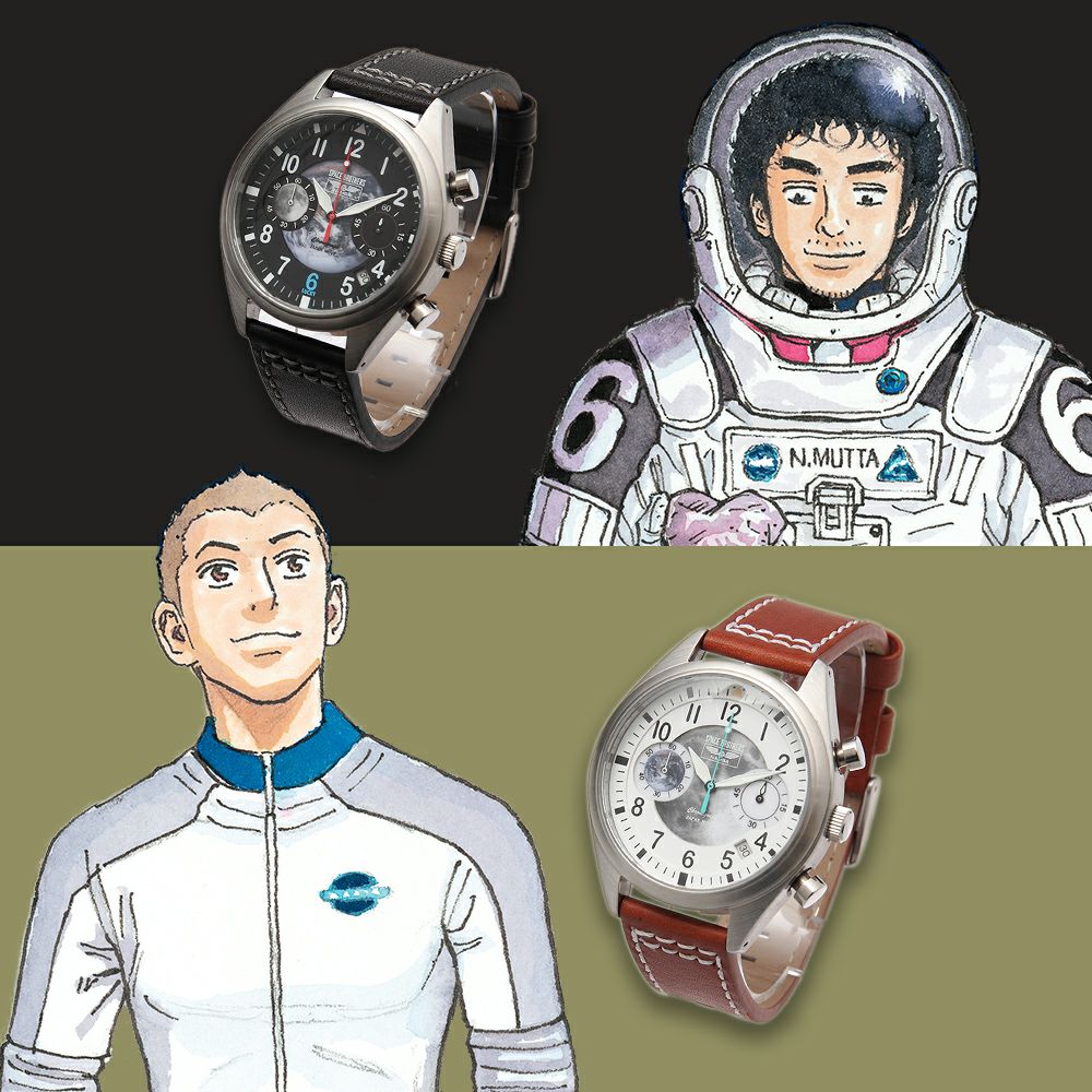 宇宙兄弟カジュアルリストウォッチ ムッタ＆ヒビト（セット）【10周年