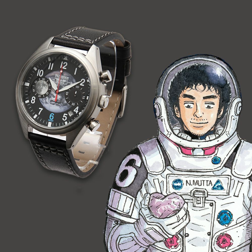 宇宙兄弟10周年記念 腕時計　ムッタver. 宇宙兄弟カジュアルリストウォッチ ムッタver. 【10周年記念アイテム
