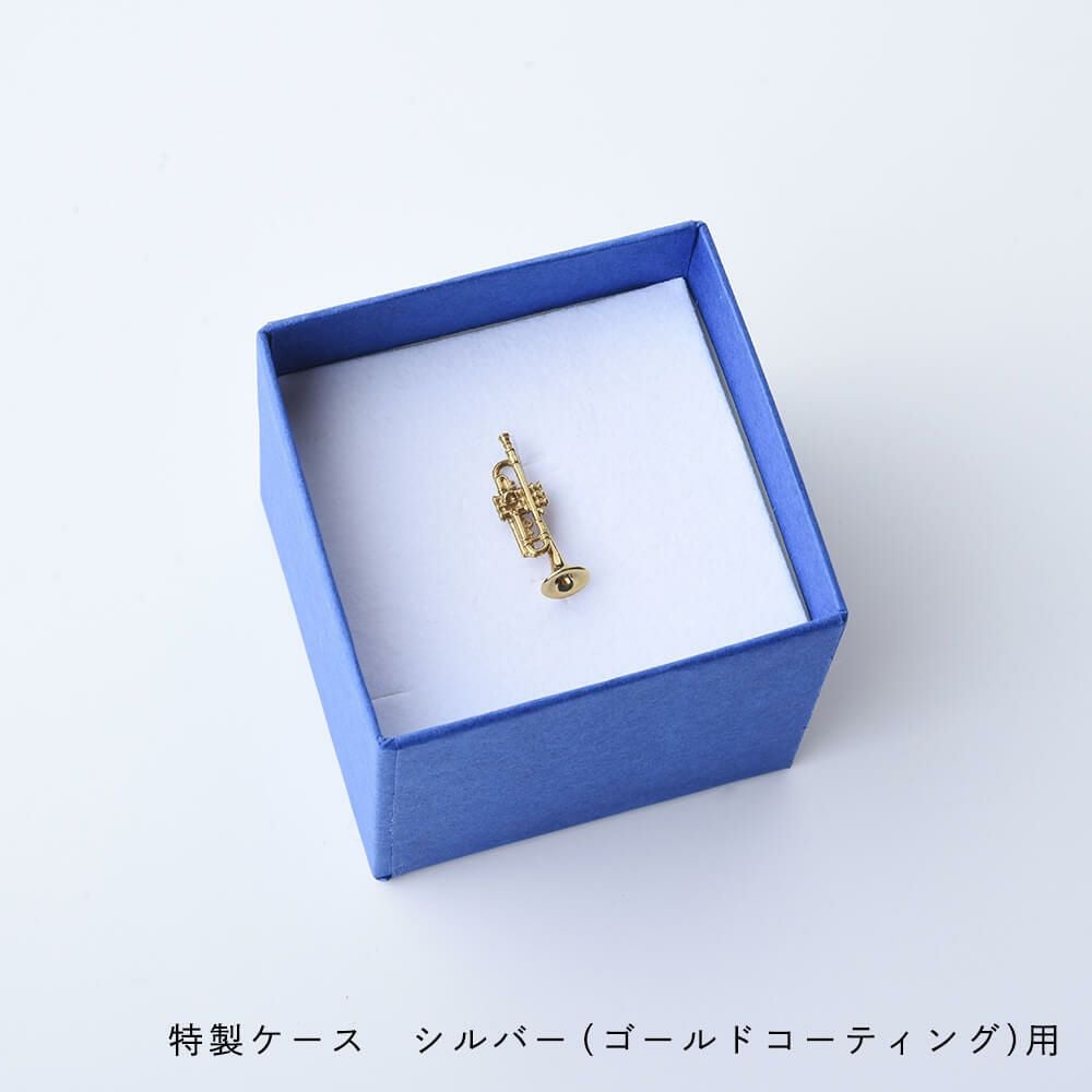 宇宙兄弟 ムッタの金ピカトランペット ネックレス シルバー | コルク
