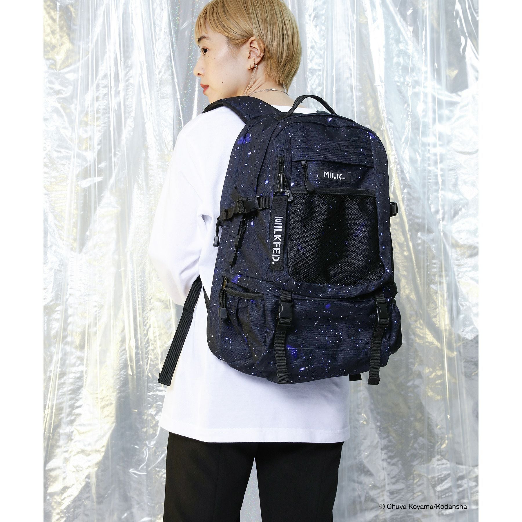 数量限定再販】MILKFED.×SPACE BROTHERS BIG BACKPACK [LANDS ON