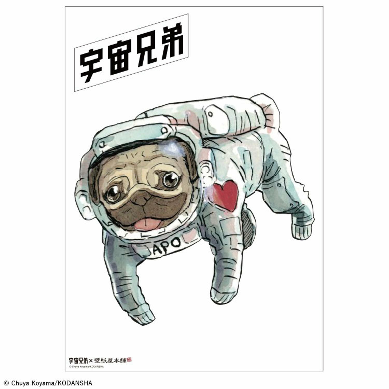 宇宙兄弟 ステッカー キャラクター【壁紙屋本舗コラボ】 | コルクショップ
