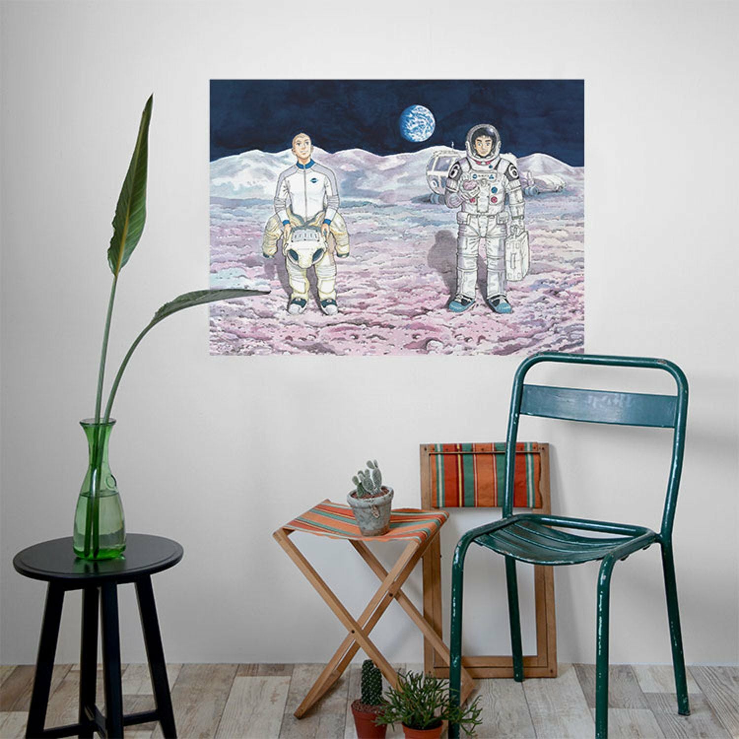 宇宙兄弟 ステッカー 名場面【壁紙屋本舗コラボ】 | コルクショップ