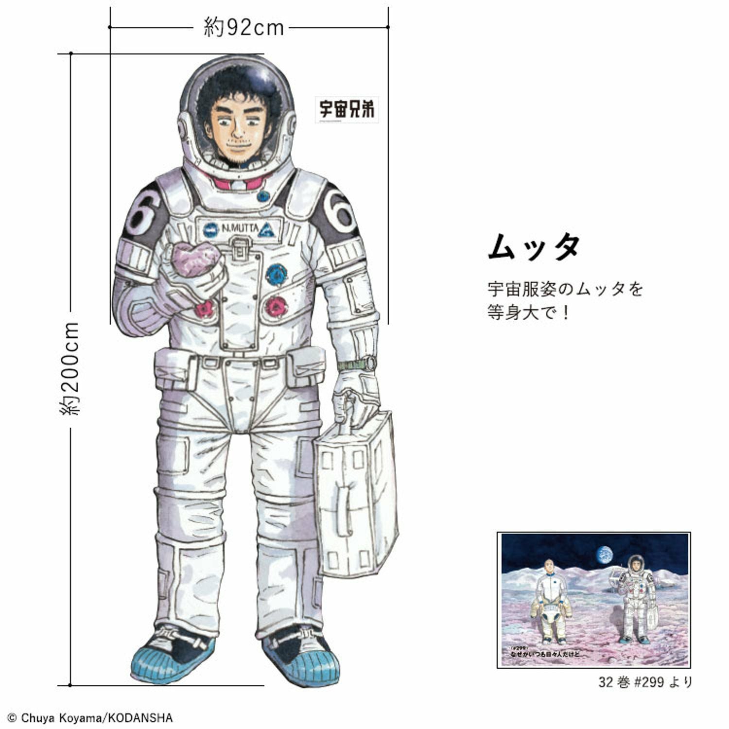 宇宙兄弟 ハッタンピープル 宇宙兄弟バージョン【壁紙屋本舗コラボ
