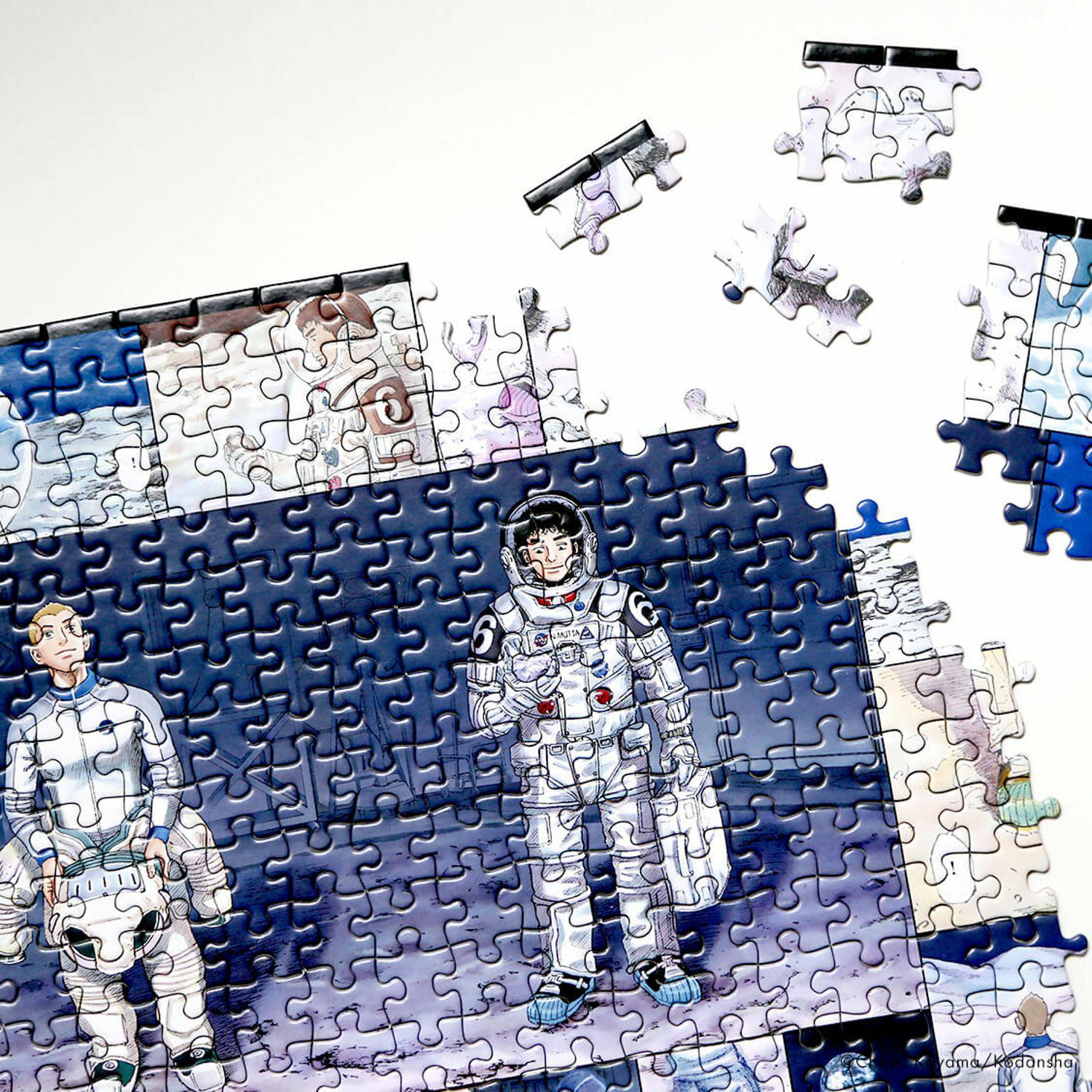 宇宙兄弟　パズル　完成版　コレクション 宇宙兄弟 メモリアルパズル フレーム付き | コルクショップ