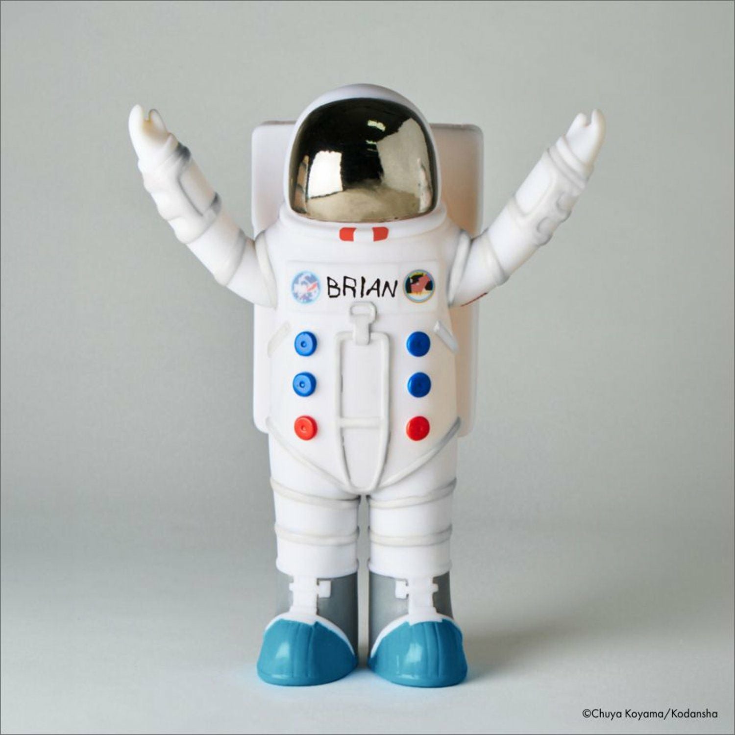 宇宙兄弟　ブライアン人形　BRIAN フィギュア 6666個限定!!エディ&ブライアン人形を復刻販売！！｜『宇宙兄弟』公式