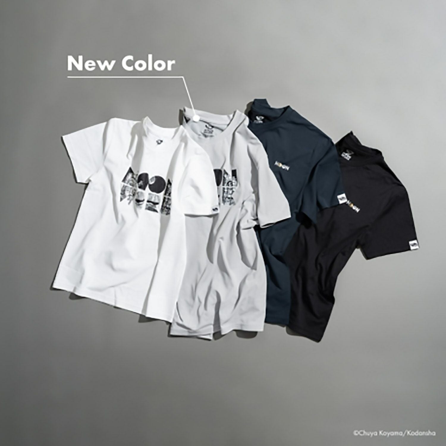 宇宙兄弟 MOONWORKER Tシャツ2025 MOONロゴ | コルクショップ