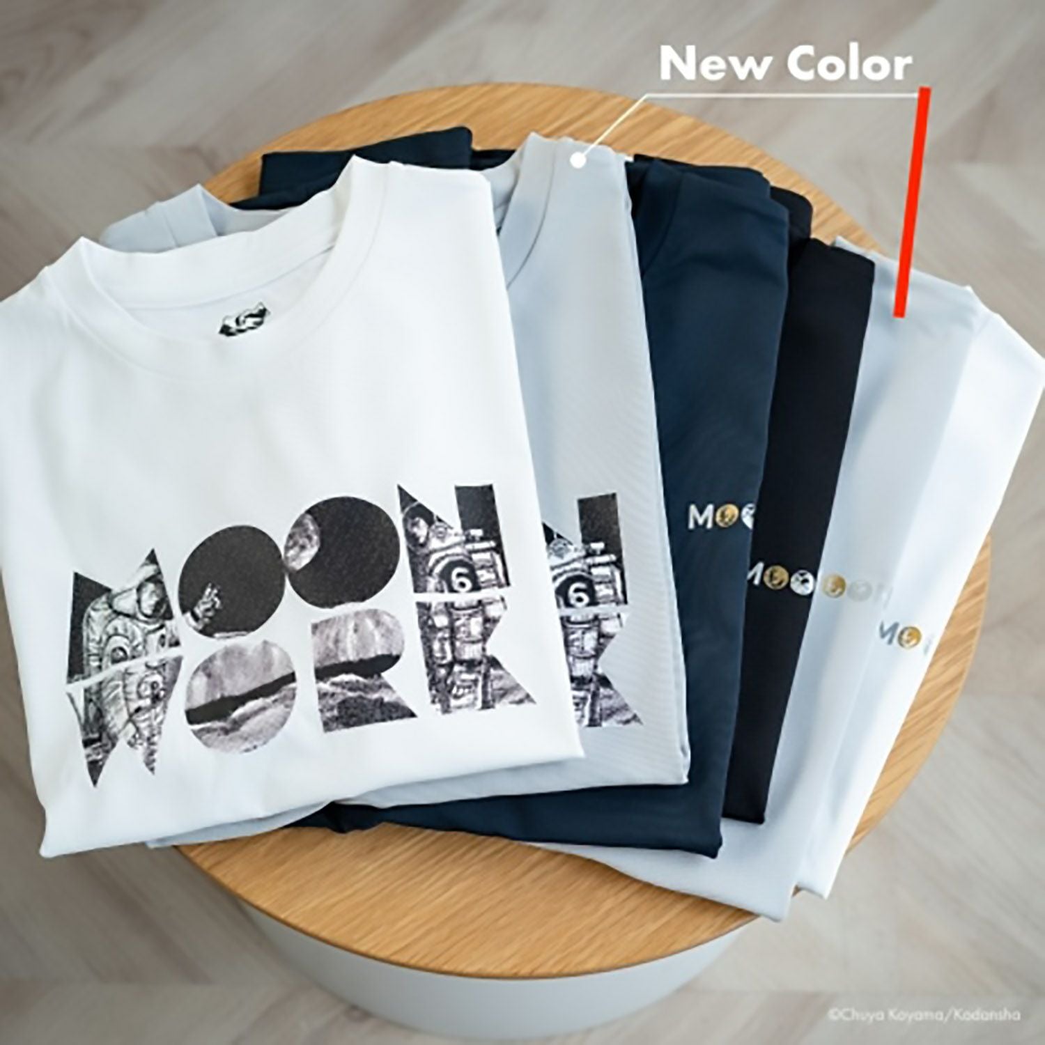 宇宙兄弟 MOONWORKER Tシャツ2025 MOONロゴ | コルクショップ