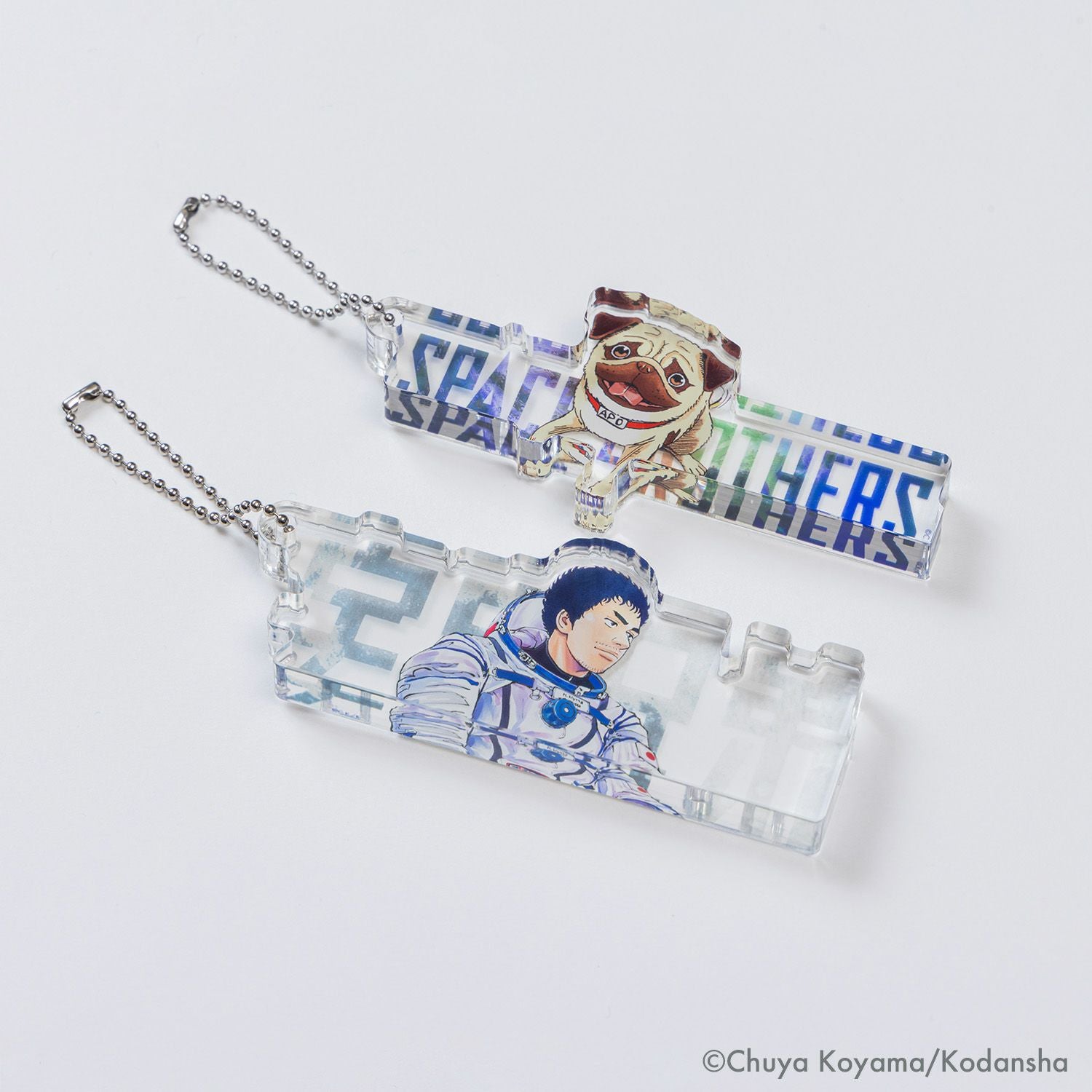 宇宙兄弟 極厚ロゴキーホルダー | コルクショップ