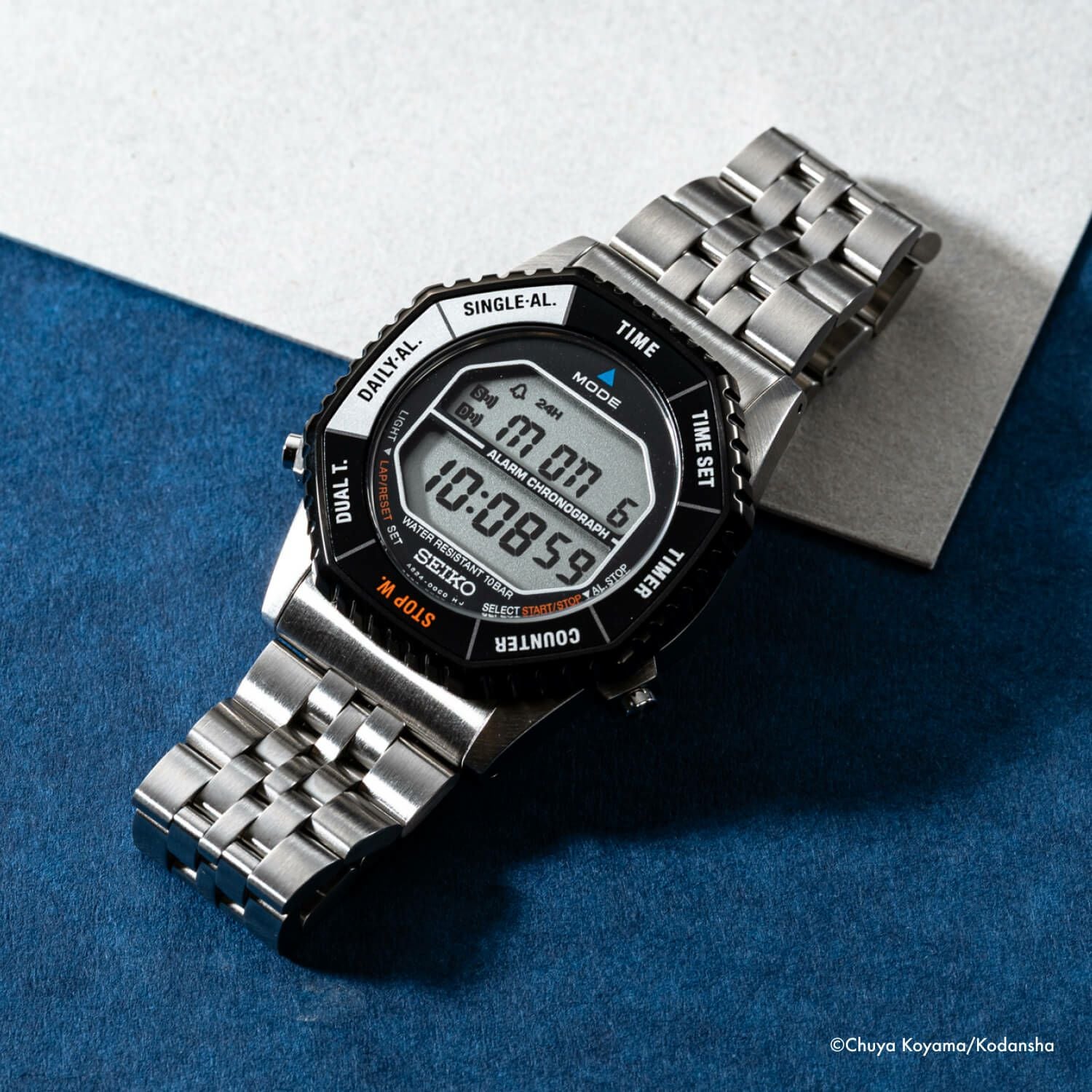 SEIKO ロトコール　 N.MUTTA デジタル腕時計　宇宙兄弟 セイコー×宇宙兄弟 S Series 宇宙兄弟コラボウオッチ｜小山宙哉