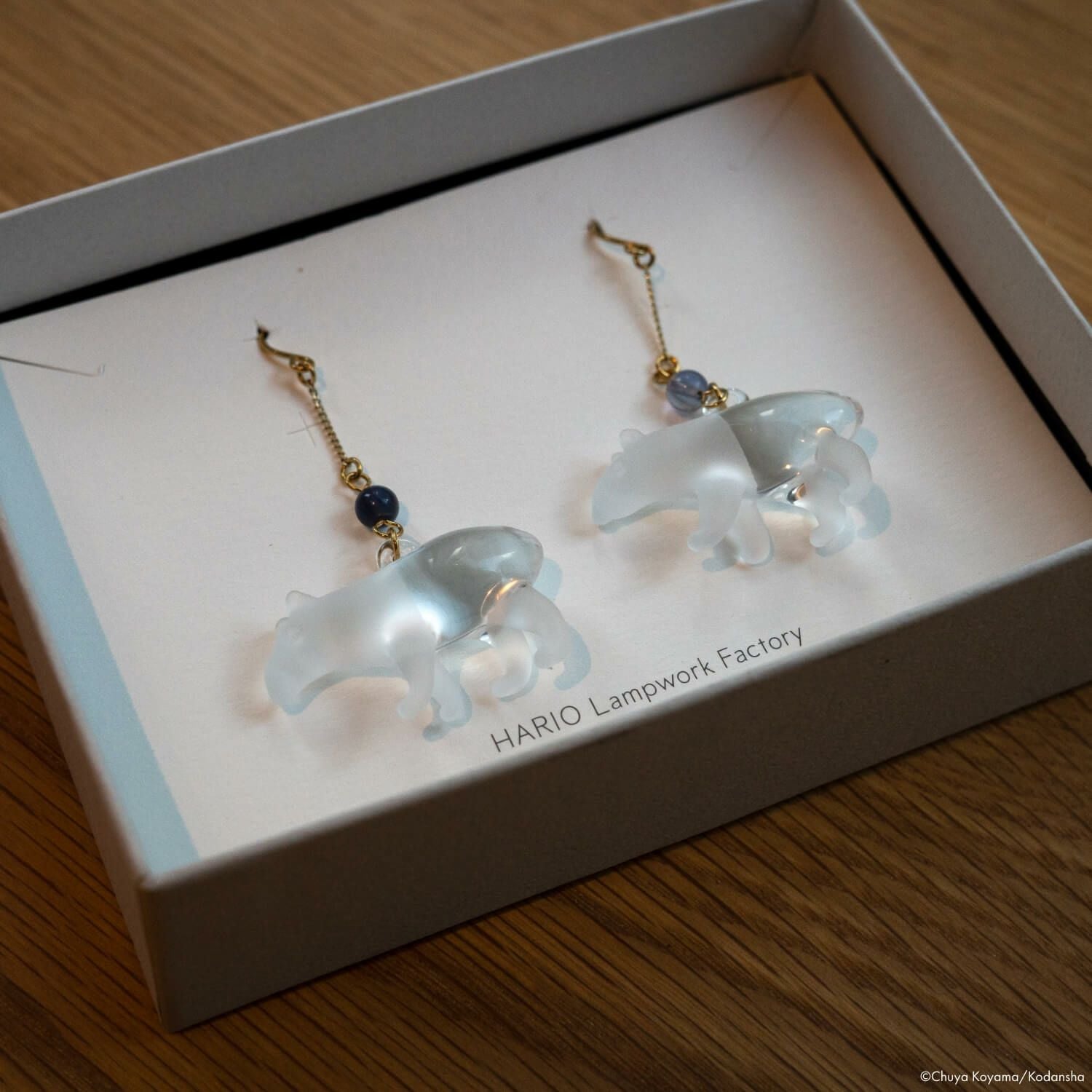 宇宙兄弟×HARIO Lampwork Factory バクバクピアス | コルクショップ