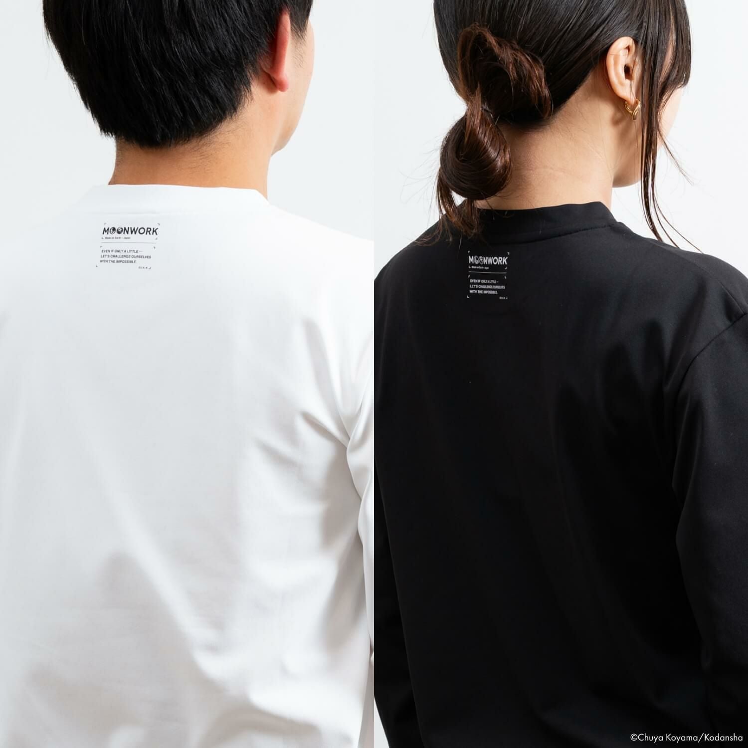 宇宙兄弟 【MOONWORKシリーズ】ロングスリーブTシャツ SIGNATURE