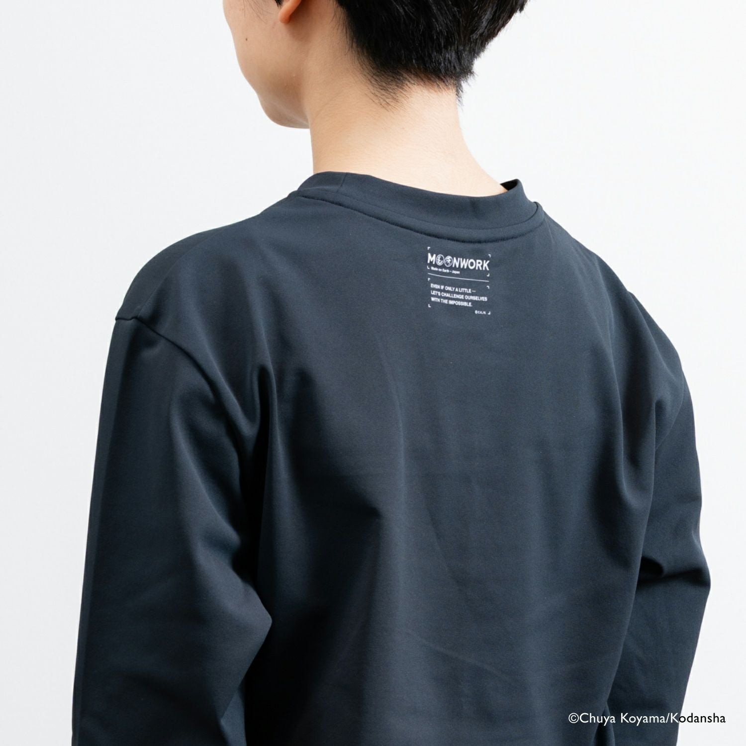 宇宙兄弟　ポロシャツ　インナー　Tシャツ Mサイズ Sサイズ 宇宙兄弟 【MOONWORKシリーズ】ロングスリーブTシャツ SIGNATURE