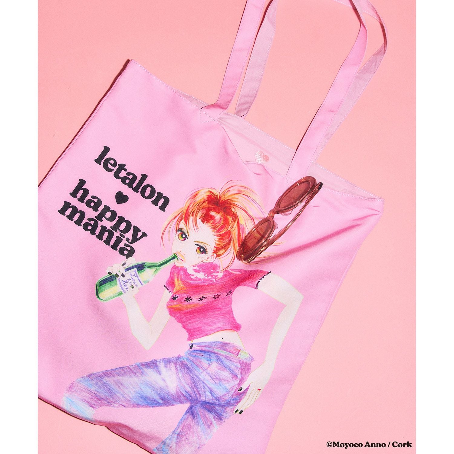 安野モヨコ LE TALON×HAPPY MANIA リバーシブルトート | コルクショップ