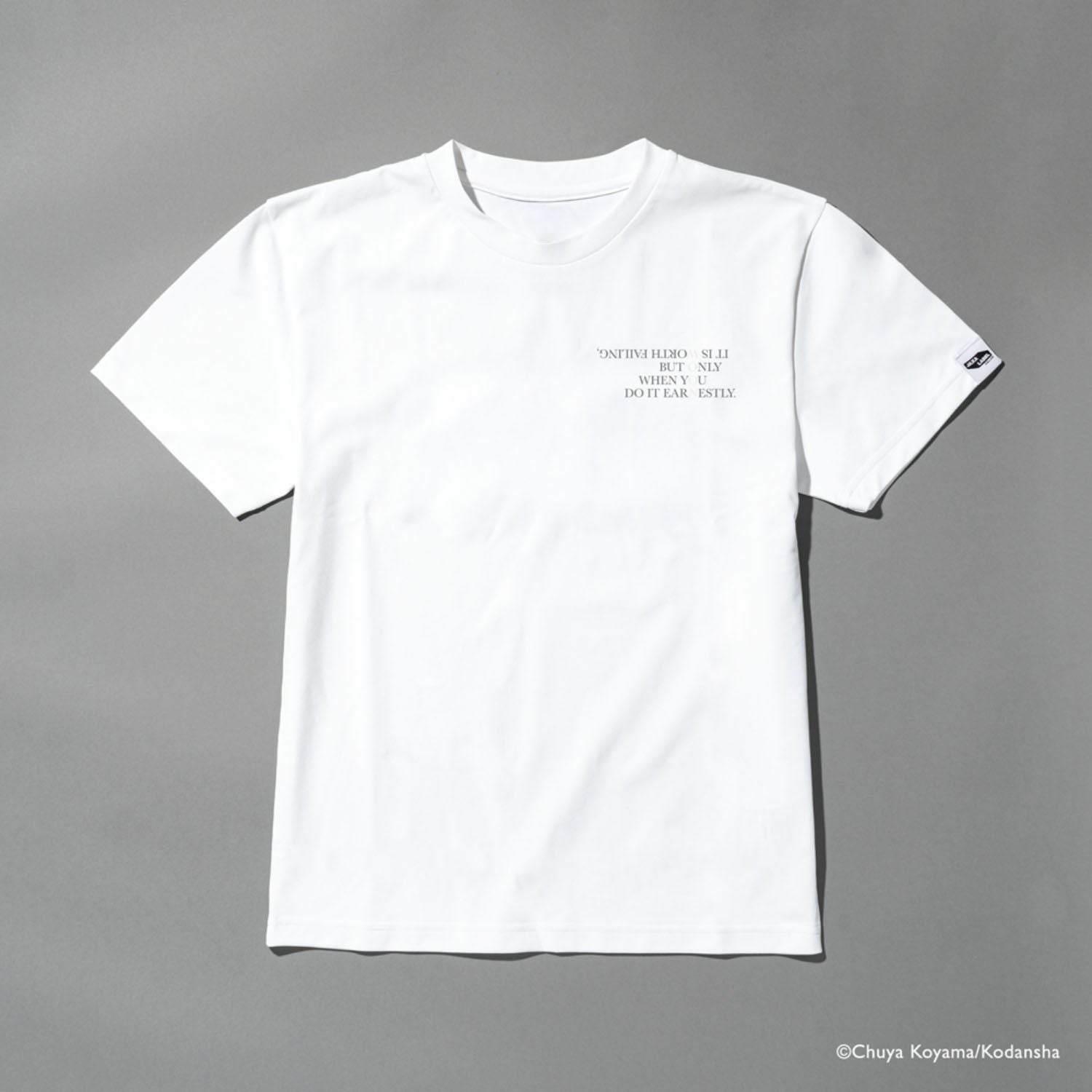 宇宙兄弟【MOONWORKER Tシャツ2026】MOONロゴ -本気の失敗には価値が