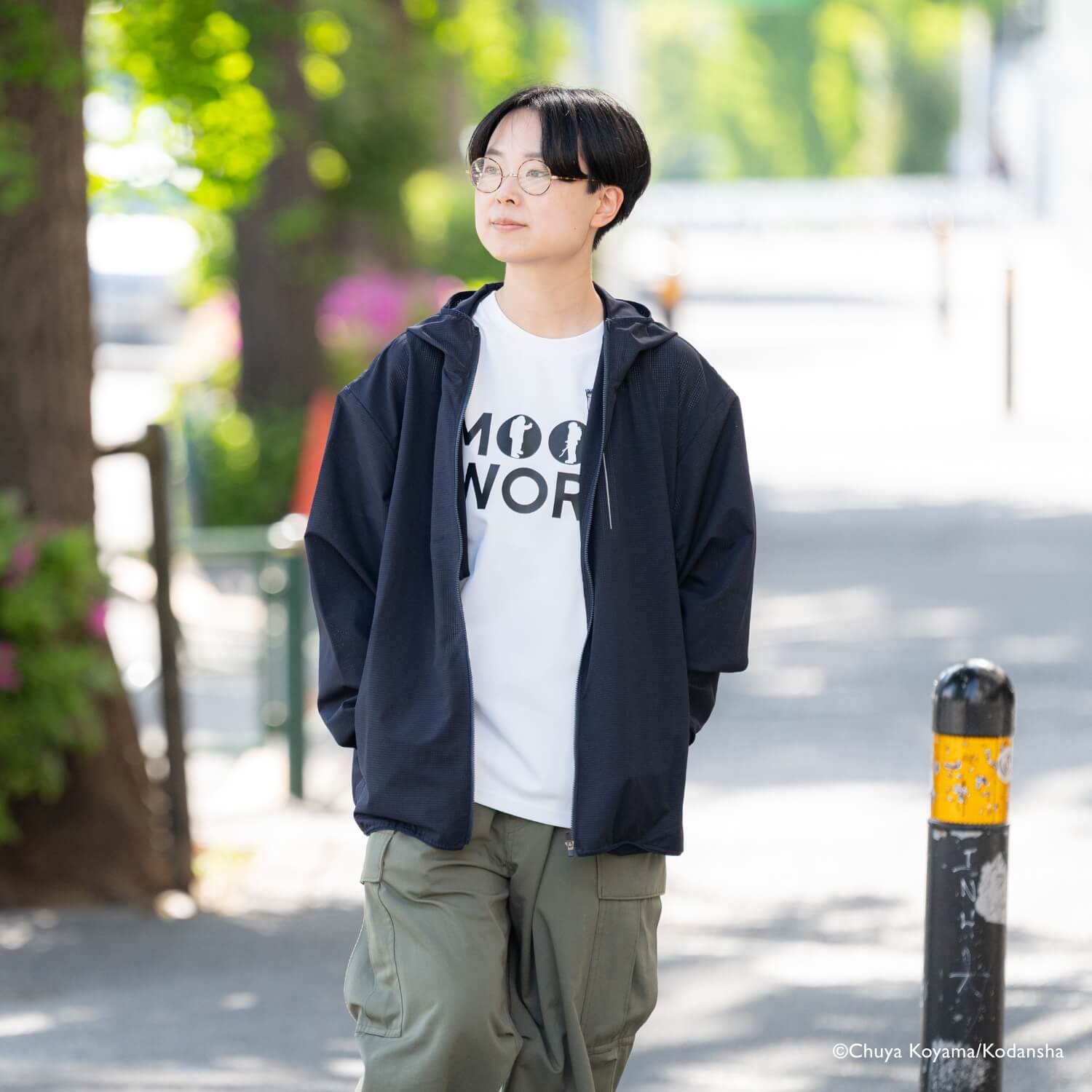 宇宙兄弟【MOONWORKER Tシャツ2026】月面での再会 シルエットver