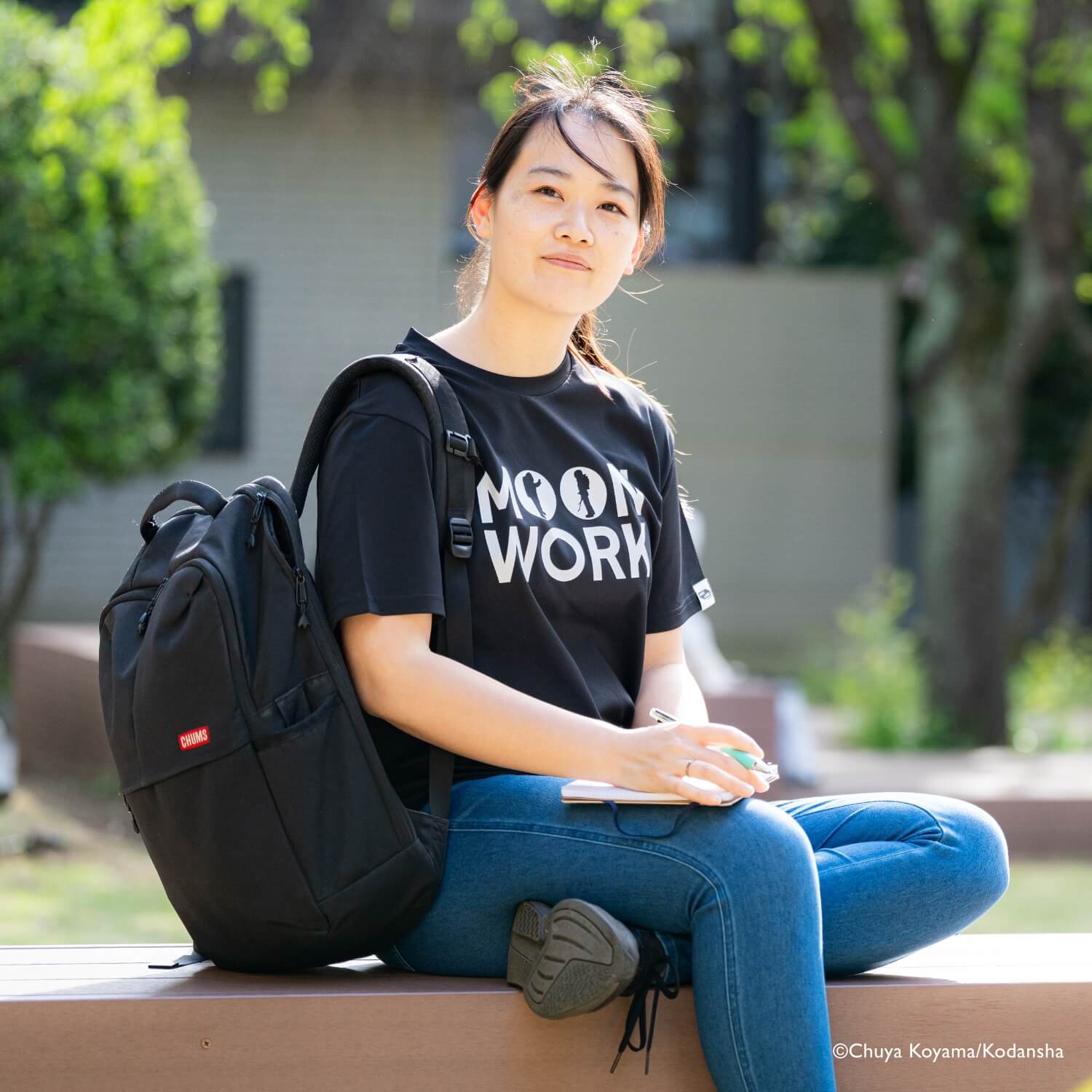 宇宙兄弟【MOONWORKER Tシャツ2026】月面での再会 シルエットver