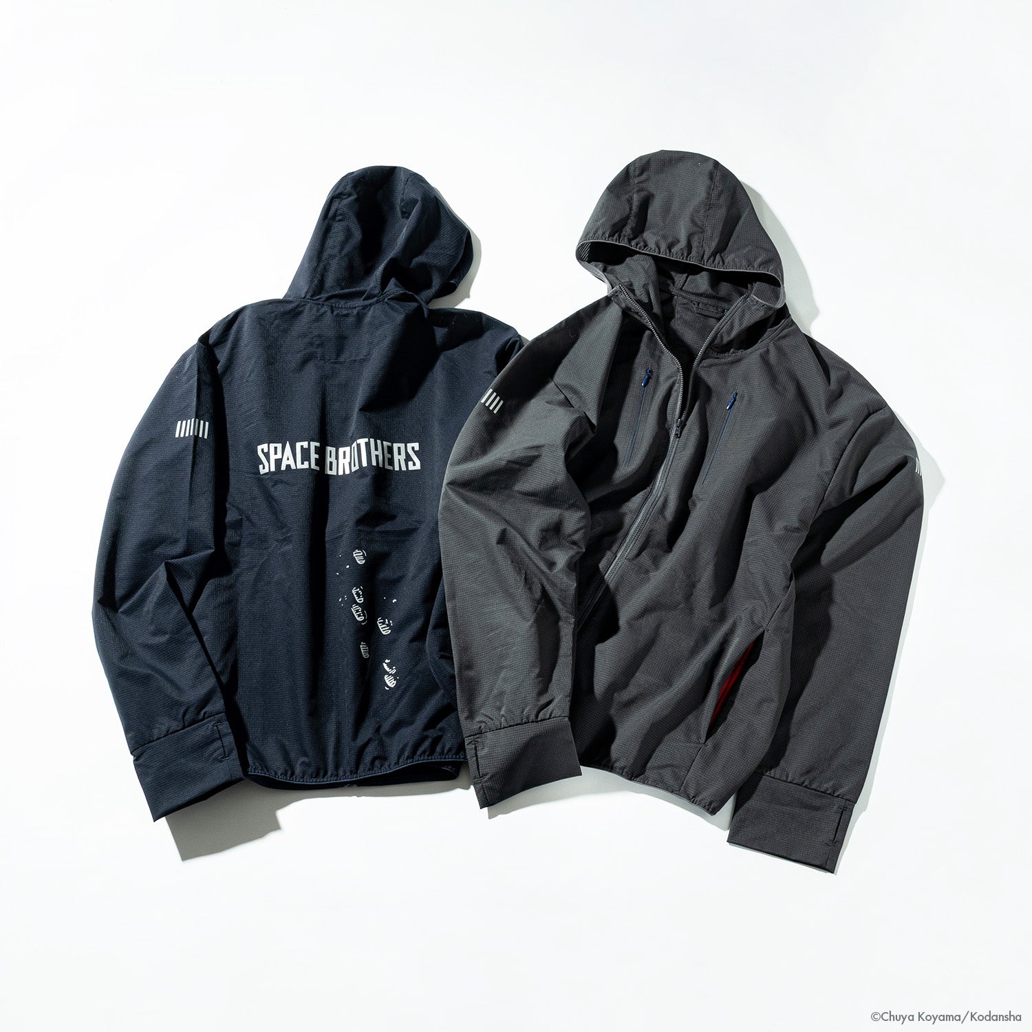 ICECREAM x 宇宙兄弟HOODIE ブラック　コラボ 宇宙兄弟 公式ストア
