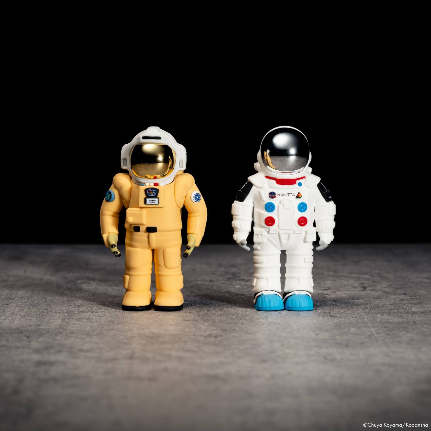 宇宙兄弟 アストロポケットフィギュア ムッタ&ヒビト&ヤンじい