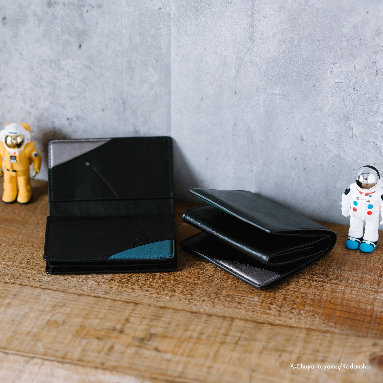 MOTHERHOUSE×宇宙兄弟 Earth & Moon Wallet & Card Case セット